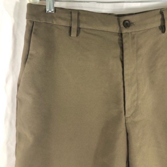 Chaps Flat Front Hidden Stretch Waist Shorts - Picture 2 of 8